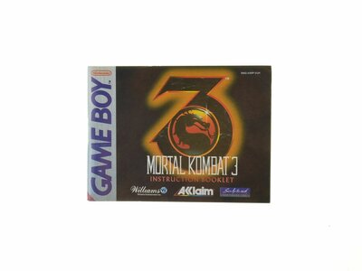 Mortal Kombat 3 - Manual
