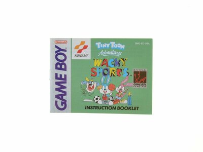 Tiny Toon Wacky Sports - Manual