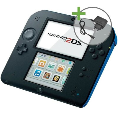 Nintendo 2DS - Black/Blue (Electric Blue)
