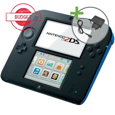Nintendo 2DS - Black/Blue (Electric Blue) - Budget