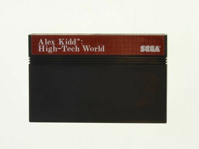 Alex Kidd: High-Tech World - Sega Master System - Losse Cart