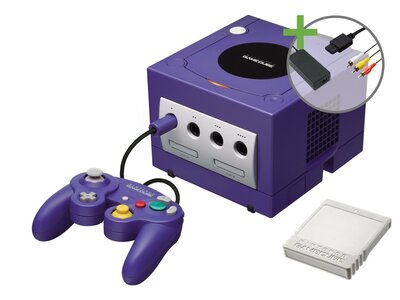 Nintendo Gamecube Starter Pack - Purple Edition
