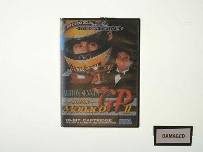 Ayrton Senna's Super Monaco GP II - Sega Mega Drive - Outlet