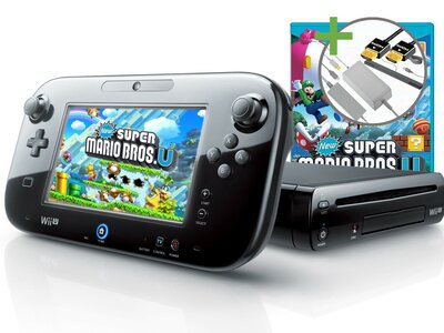 Nintendo Wii U Starter Pack - New Super Mario Bros. U + New Super Luigi U Edition