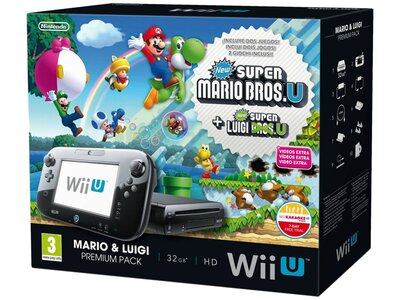 Wii U Console Complete - New Super Mario Bros U Edition