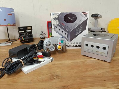 Nintendo Gamecube Console silver[Complete]