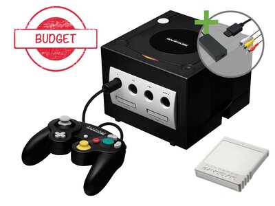 Nintendo Gamecube Starter Pack - Black Edition - Budget