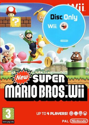 New Super Mario Bros. Wii - Disc Only