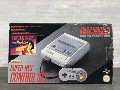 Super Nintendo Starter Pack - Aladdin Edition [Complete]