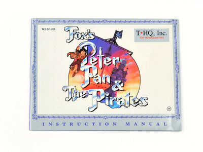 Fox's Peter Pan & The Pirates - Manual