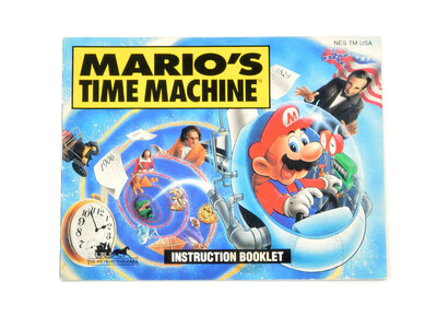 Mario's Time Machine - NTSC - Manual