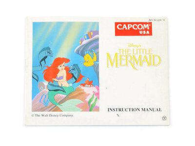 The Little Mermaid (NTSC) - Manual