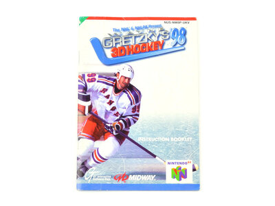 Wayne Gretzky's 3D Hockey 98 - Manual
