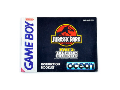 Jurassic Park: Part 2: The Chaos Continues - Manual