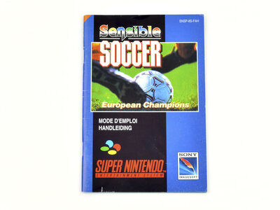 Sensible Soccer - Manual
