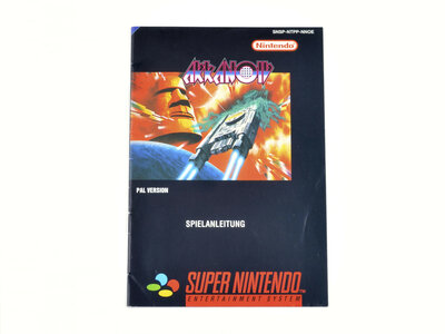 Arkanoid (German) - Manual