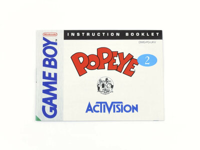 Popeye 2 - Manual