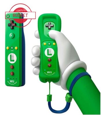 Nintendo Wii Remote Controller Motion Plus Luigi Edition - Budget