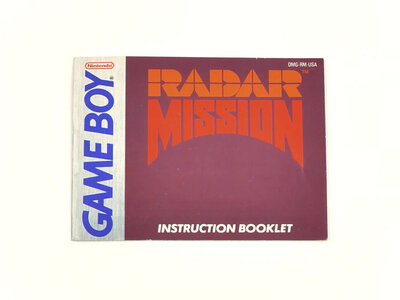 Radar Mission - Manual