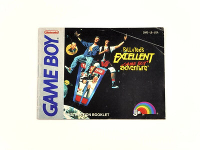 Bill & Ted's Excellent Game Boy Adventure - Manual