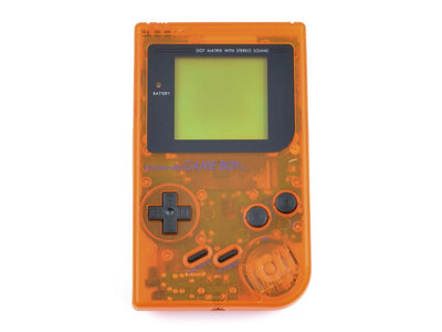 Gameboy Classic Crystal Orange