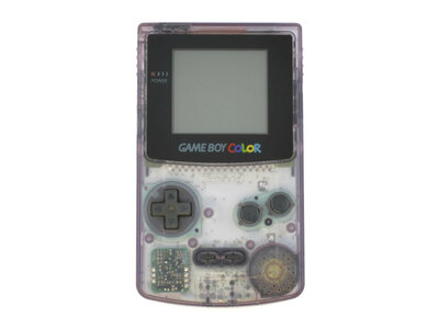 Gameboy Color Transparent Purple