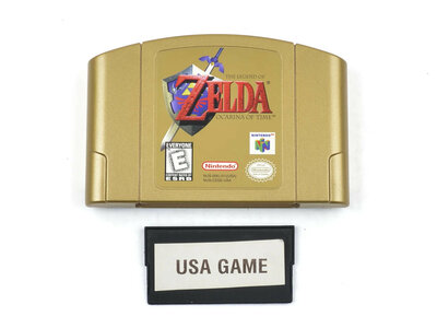 The Legend of Zelda Ocarina of Time (Gold) (NTSC)