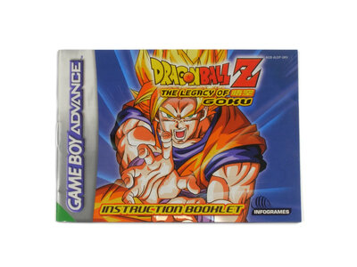 Dragonball Z: Legacy of Goku - Manual