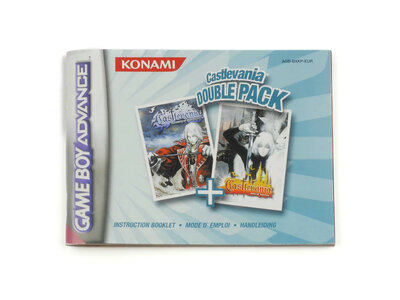 Castlevania Double Pack - Manual