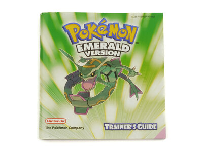 Pokemon Emerald Trainer's Guide - Manual