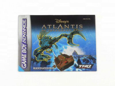 Atlantis De Verzonken Stad - Manual