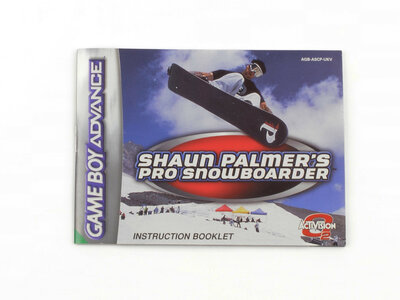 Shaun Palmer's Pro Snowboarder - Manual