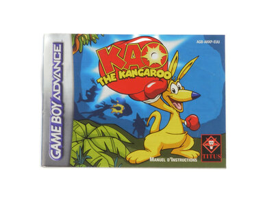 KAO The Kangaroo - Manual