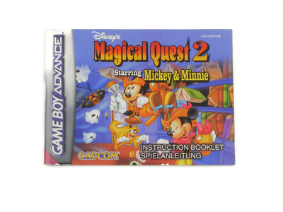 Disney's Magical Quest 2 starring Mickey & Minnie - Manual