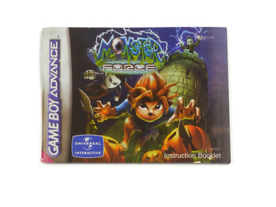 Monster Force - Manual