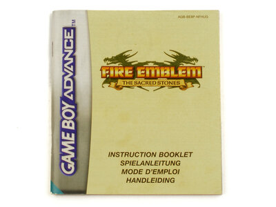 Fire Emblem: The Sacred Stones - Manual