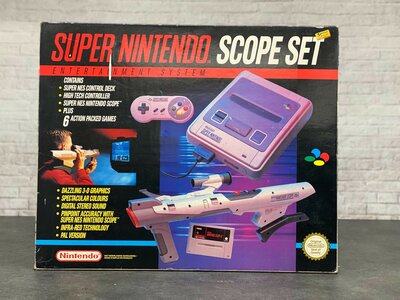 Super Nintendo Starter Pack - Scope Set [Complete]