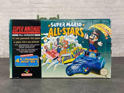 Super Nintendo SNES Console + Super Mario All Stars [Complete]