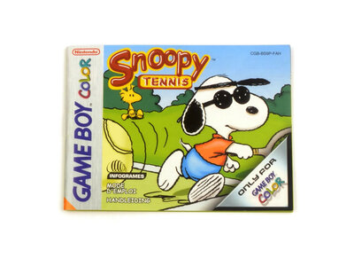 Snoopy Tennis - Manual
