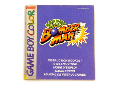 Pocket Bomberman - Manual