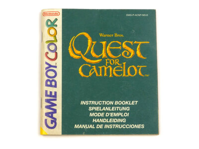 Quest for Camelot - Manual