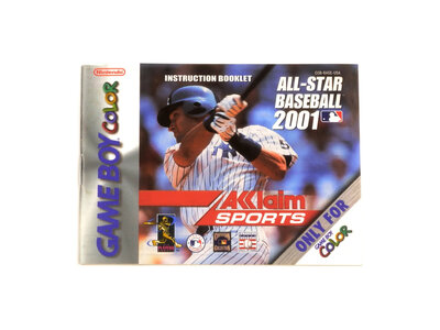 All-Star Baseball 2001 - Manual
