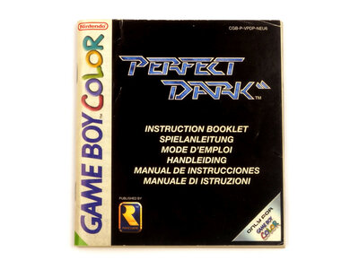 Perfect Dark - Manual