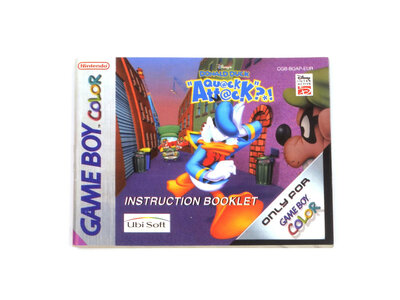 Donald Duck: Quack Attack - Manual