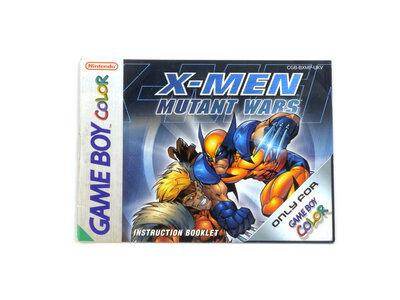 X-Men: Mutant Wars - Manual