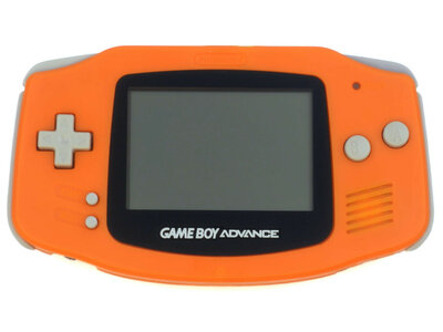 Gameboy Advance Pumpkin Orange
