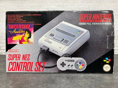 Super Nintendo Starter Pack - Aladdin Edition [Complete]
