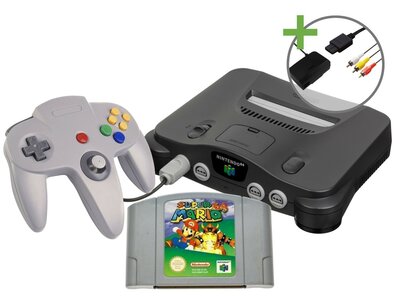 Nintendo 64 Starter Pack - Super Mario 64 Value Edition