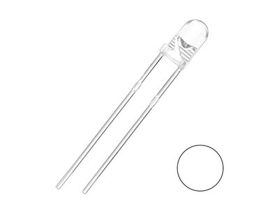 Replacement Power LED - White