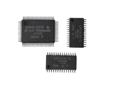 Originele OEM Gameboy Classic CPU & RAM (DMG)